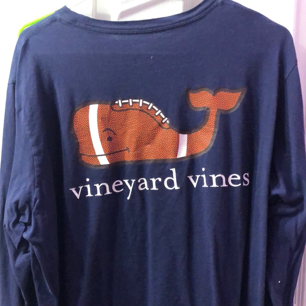 Vineyard vines football whale